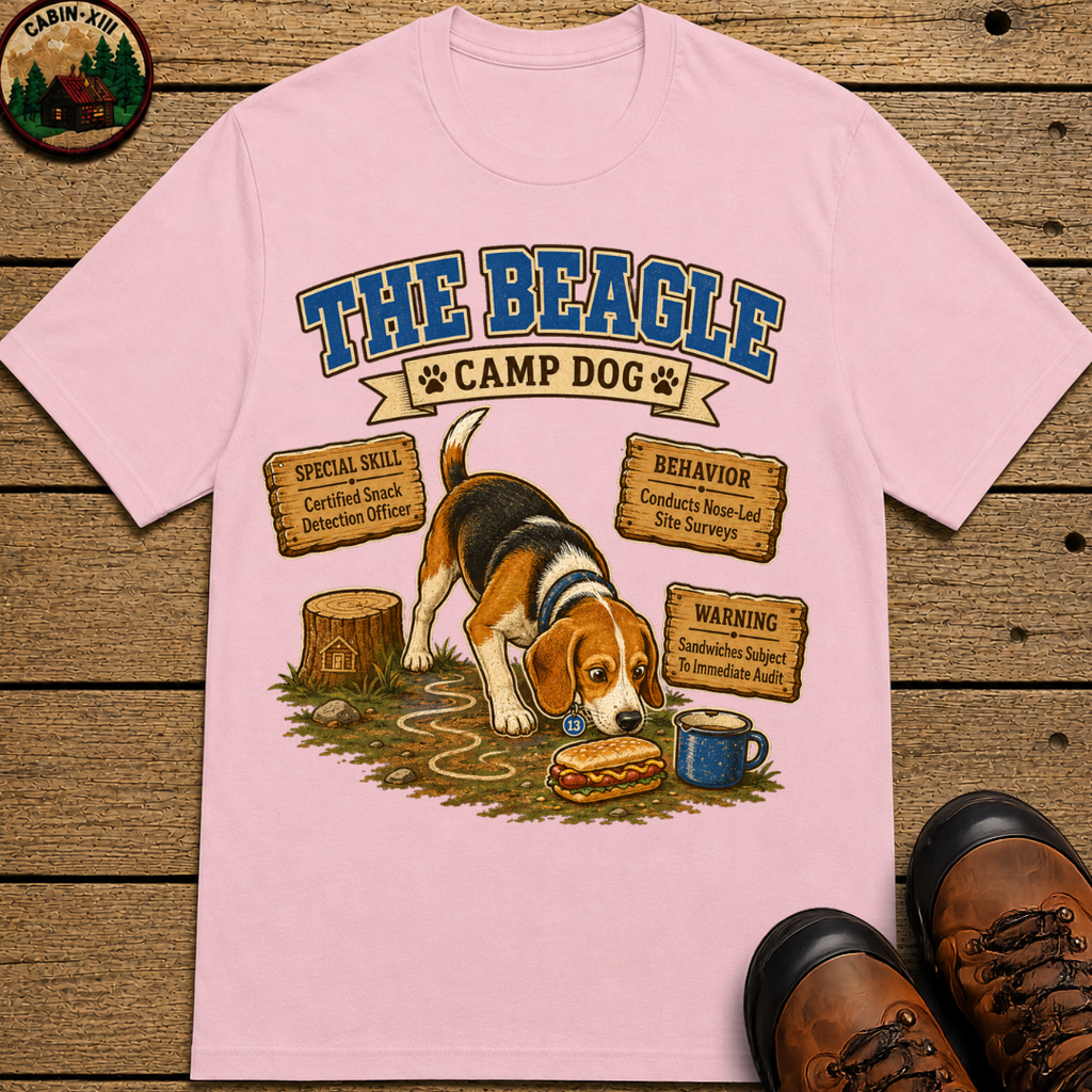 Beagle Camp Dog - Sandwiches Subject to Immediate Audit Shirt