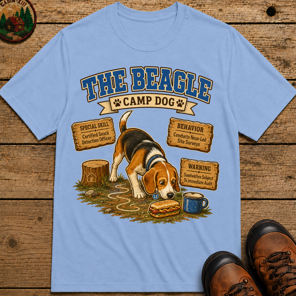 Beagle Camp Dog - Sandwiches Subject to Immediate Audit Shirt