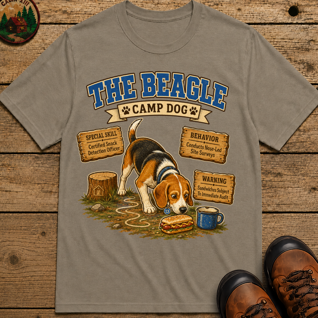 Beagle Camp Dog - Sandwiches Subject to Immediate Audit Shirt