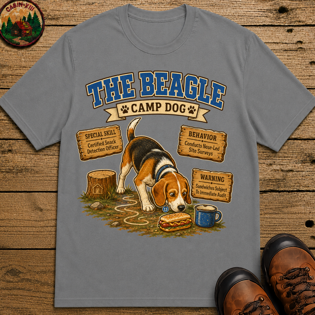 Beagle Camp Dog - Sandwiches Subject to Immediate Audit Shirt