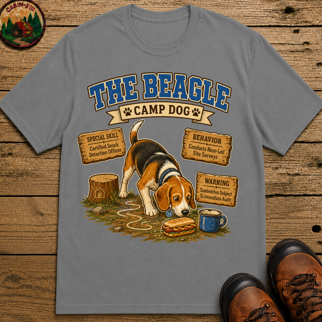Beagle Camp Dog - Sandwiches Subject to Immediate Audit Shirt