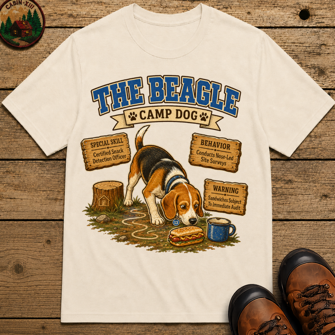 Beagle Camp Dog - Sandwiches Subject to Immediate Audit Shirt