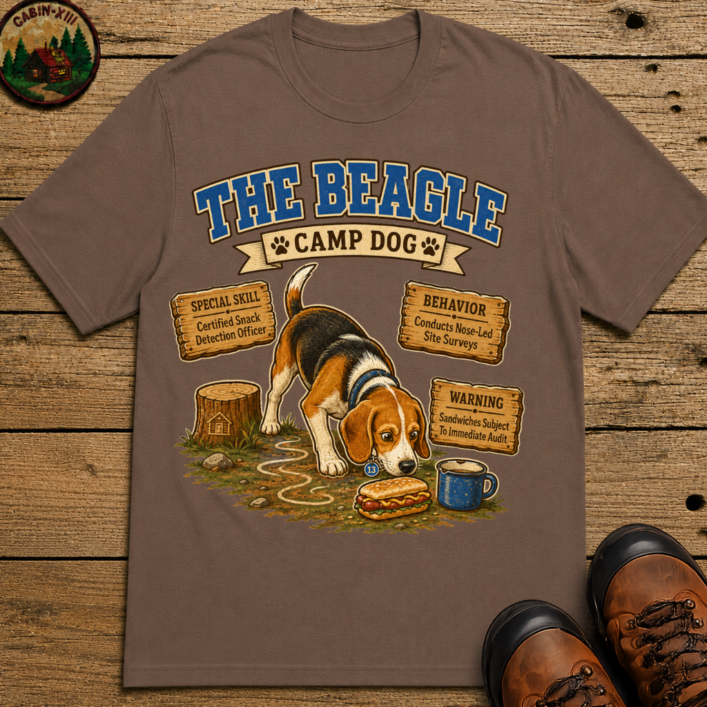 Beagle Camp Dog - Sandwiches Subject to Immediate Audit Shirt