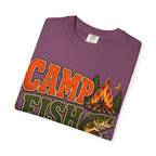 Camp Fish Hike — Vintage Outdoor Camping and Fishing Tee