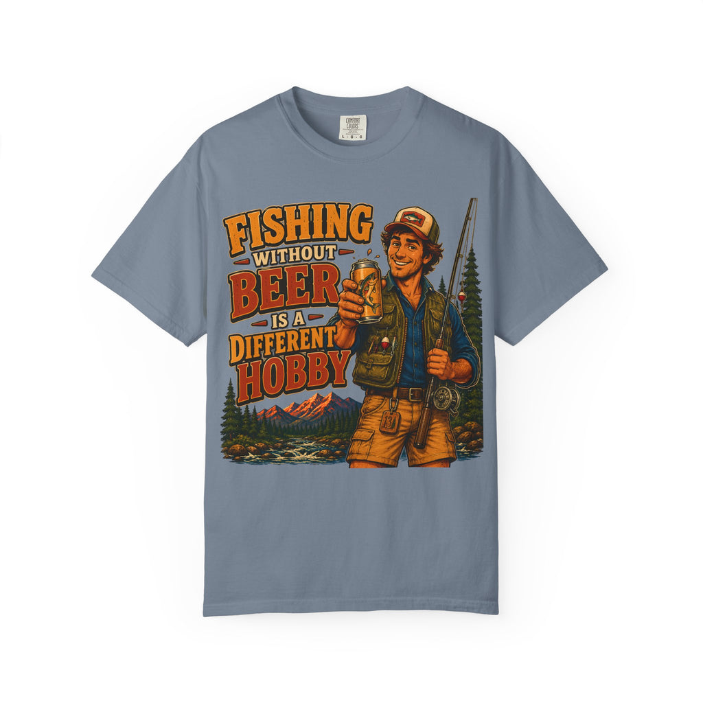 Fishing Without Beer Is a Different Hobby — Funny Fishing Tee