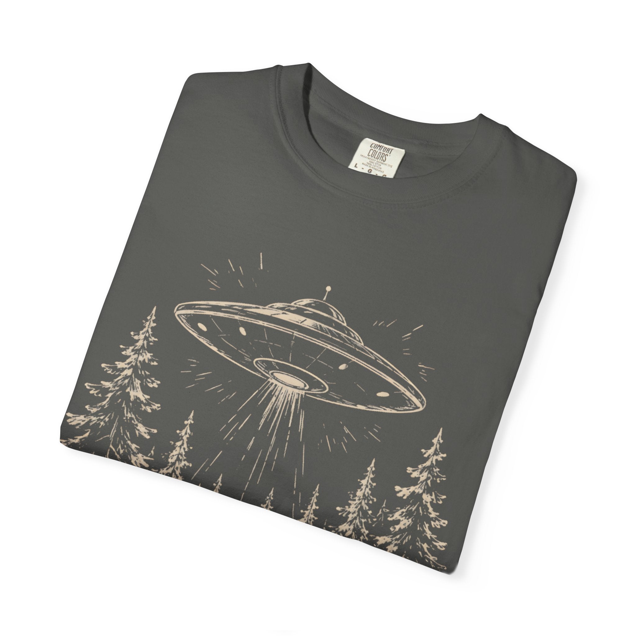 UFO Over the Treeline T-Shirt