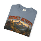 Summit Attempt Survivor Mostly Voluntary — Funny Hiking Tee