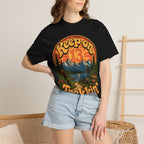 Keep On Trekkin' — Retro 70s Hiking and Camping Tee
