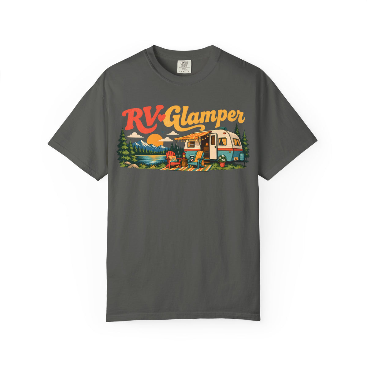 Rv Glamper Half Color T-Shirt