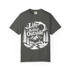 Life Is Better Outside Shirt — Vintage Outdoor Camping Tee