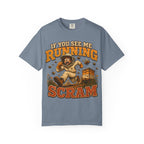 If You See Me Running Scram Funny Beekeeping Shirt