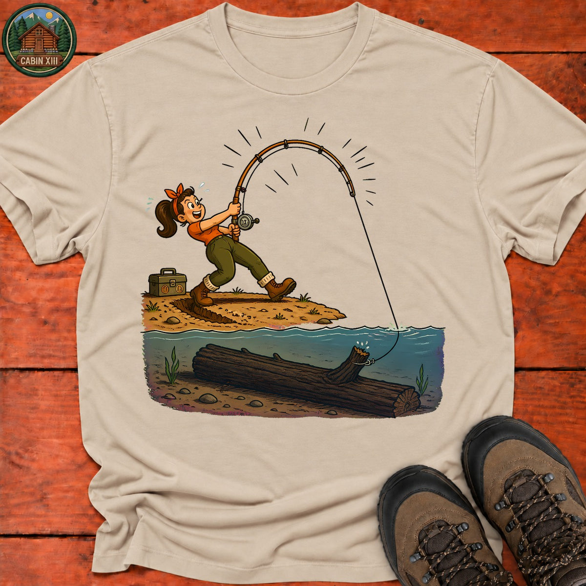 The Big One T-Shirt — Sand