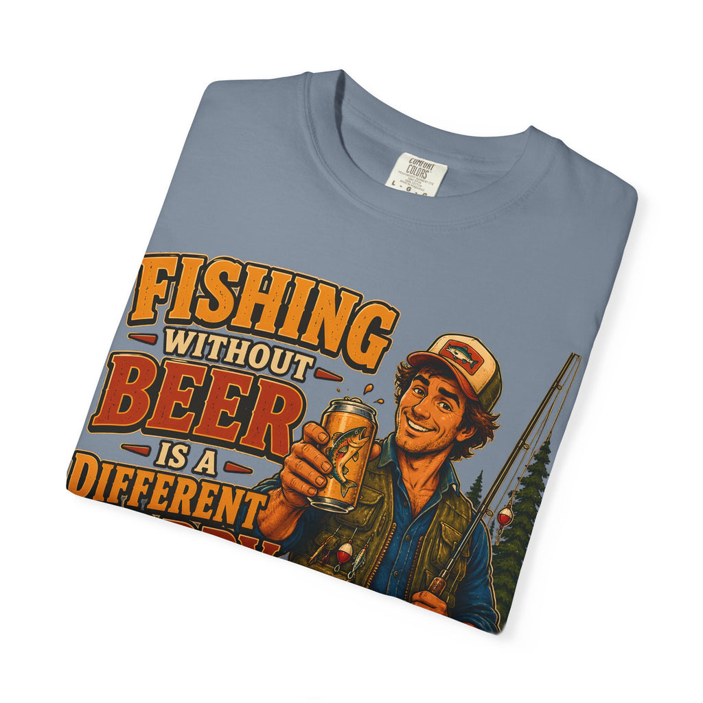 Fishing Without Beer Is a Different Hobby — Funny Fishing Tee