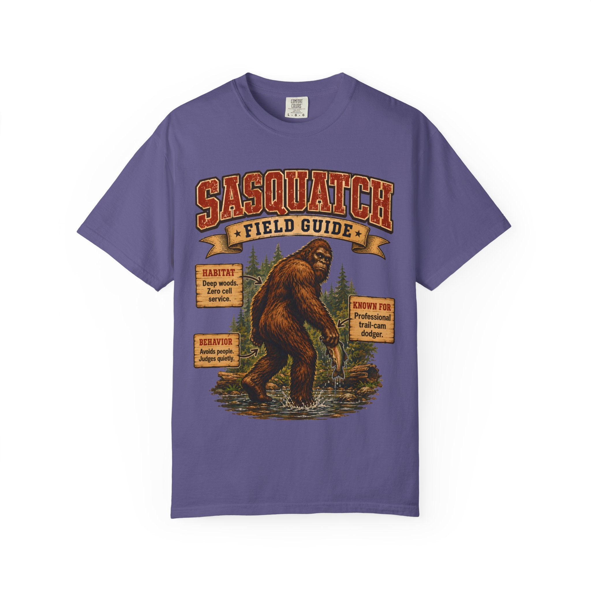 Sasquatch Field Guide T-Shirt
