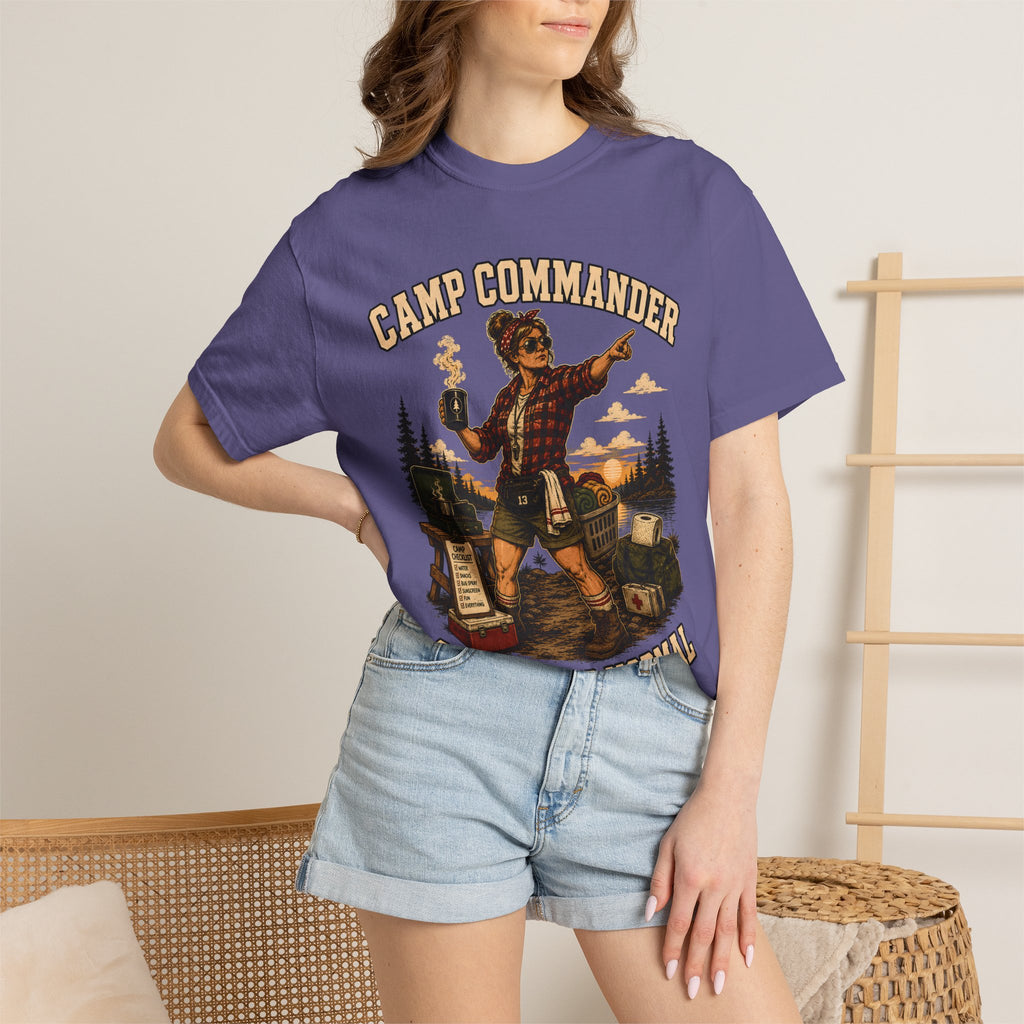 Camp Commander Situation Normal — Funny Camping Mom Tee