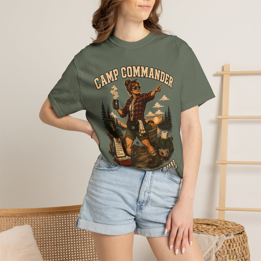 Camp Commander Situation Normal — Funny Camping Mom Tee