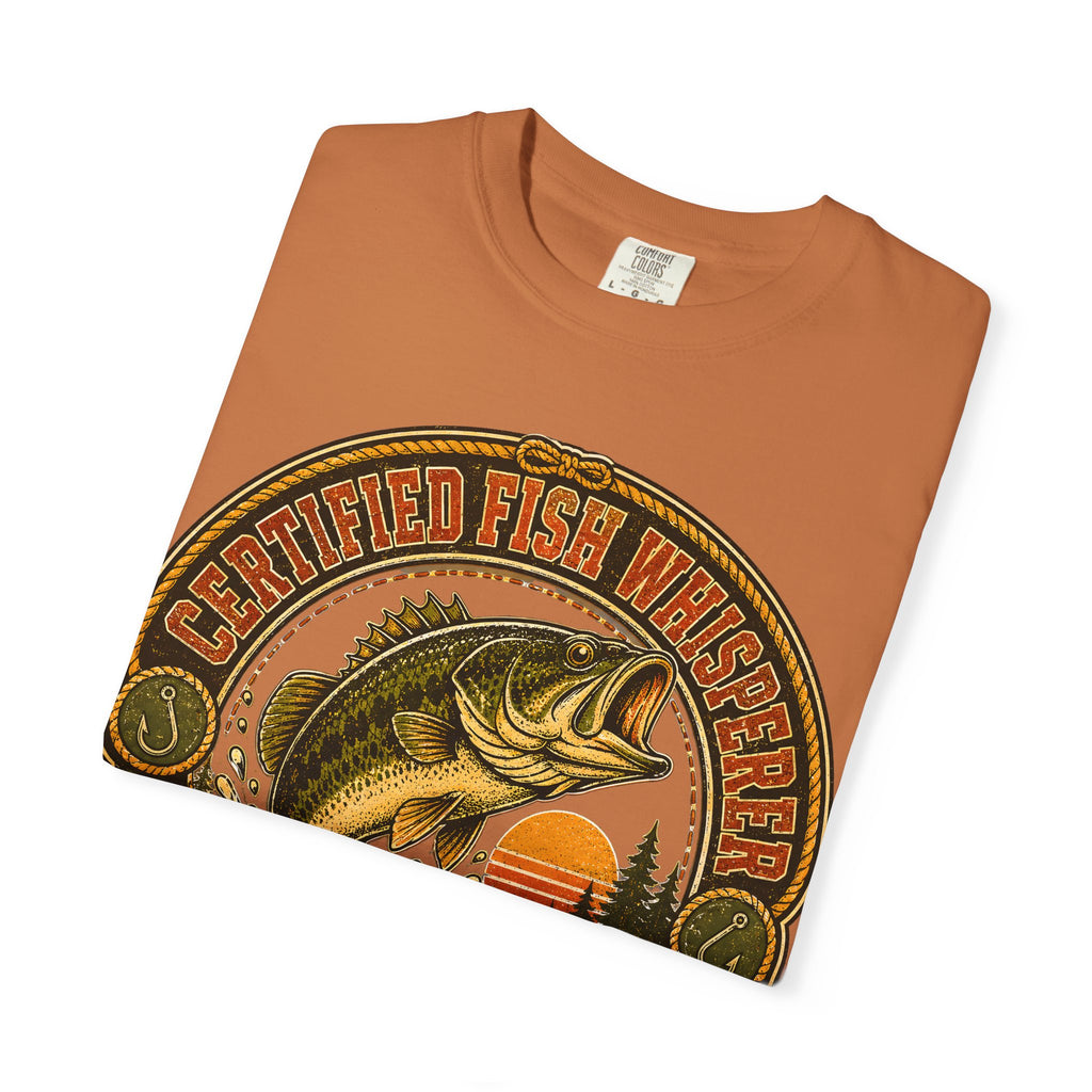 Certified Fish Whisperer Unverified Undefeated — Fishing Tee