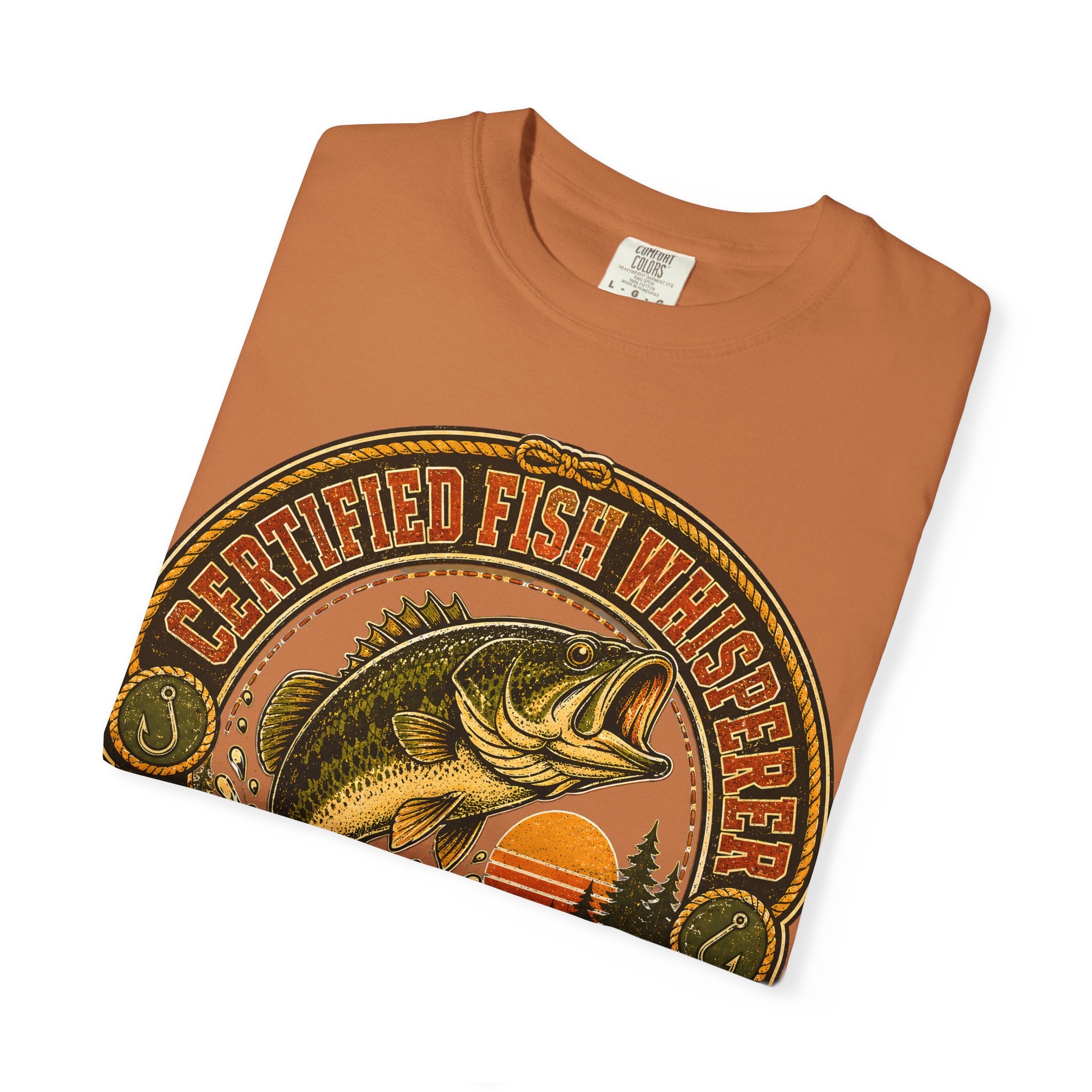 Certified Fish Whisperer Unverified Undefeated — Fishing Tee