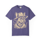 French Bulldog in a Hat — Vintage Sketch Dog Tee
