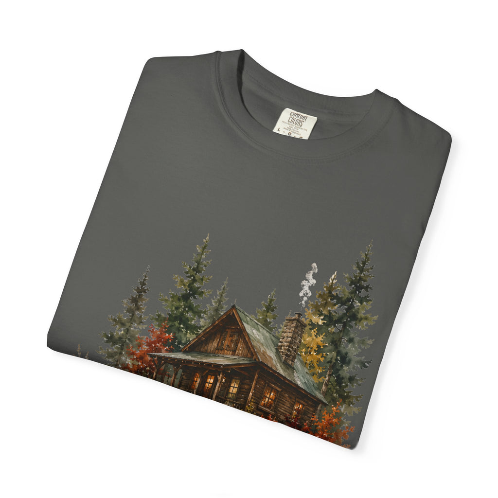 Lake Cabin (Watercolor) T-Shirt