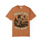 Mud Quality Control Just Right — Funny Outdoor Camping Tee