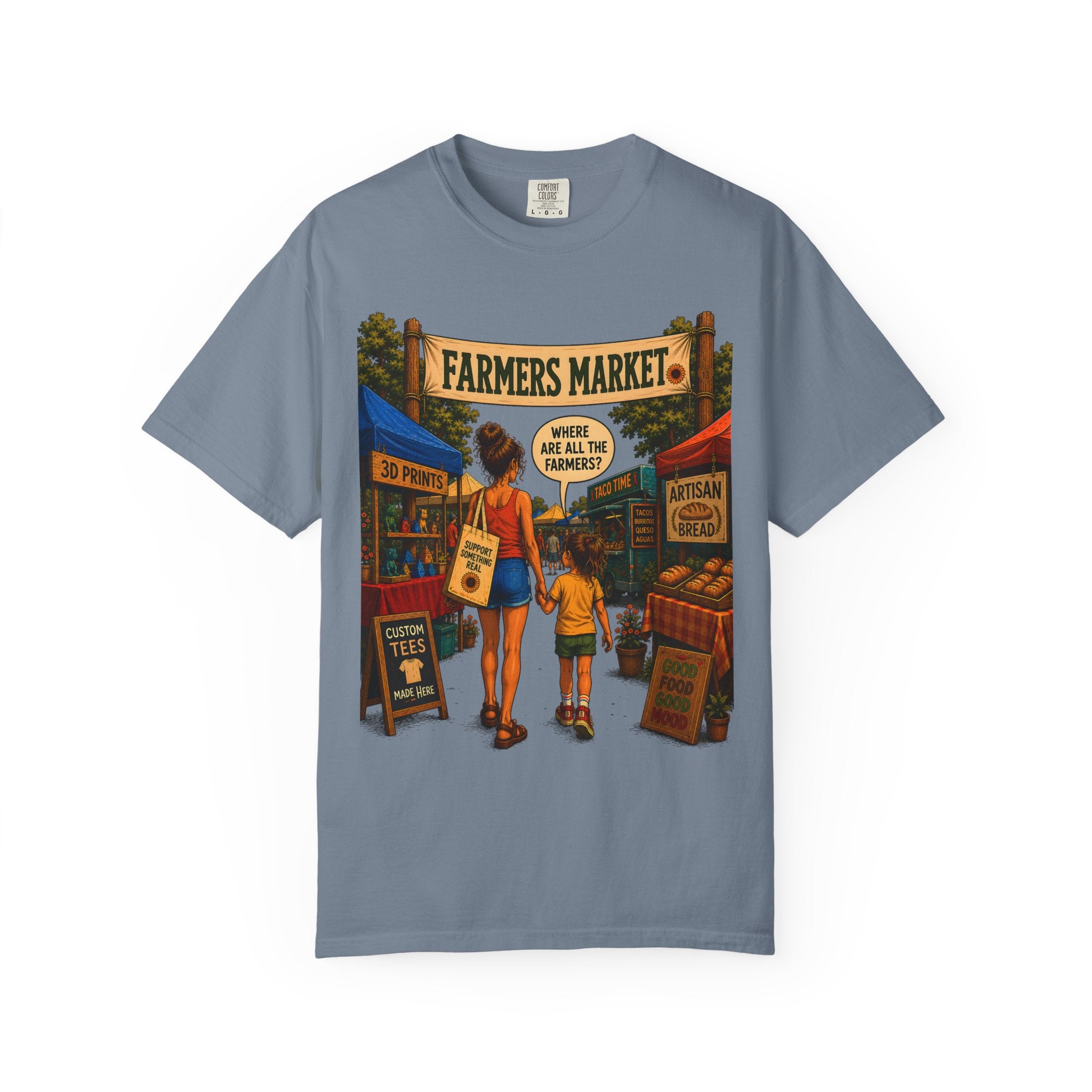 Farmers Market Where Are All the Farmers — Funny Outdoor Tee