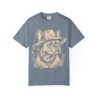 French Bulldog in a Hat — Vintage Sketch Dog Tee