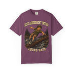 Risk Assessment Intern Looks Safe — Funny Camping Humor Tee