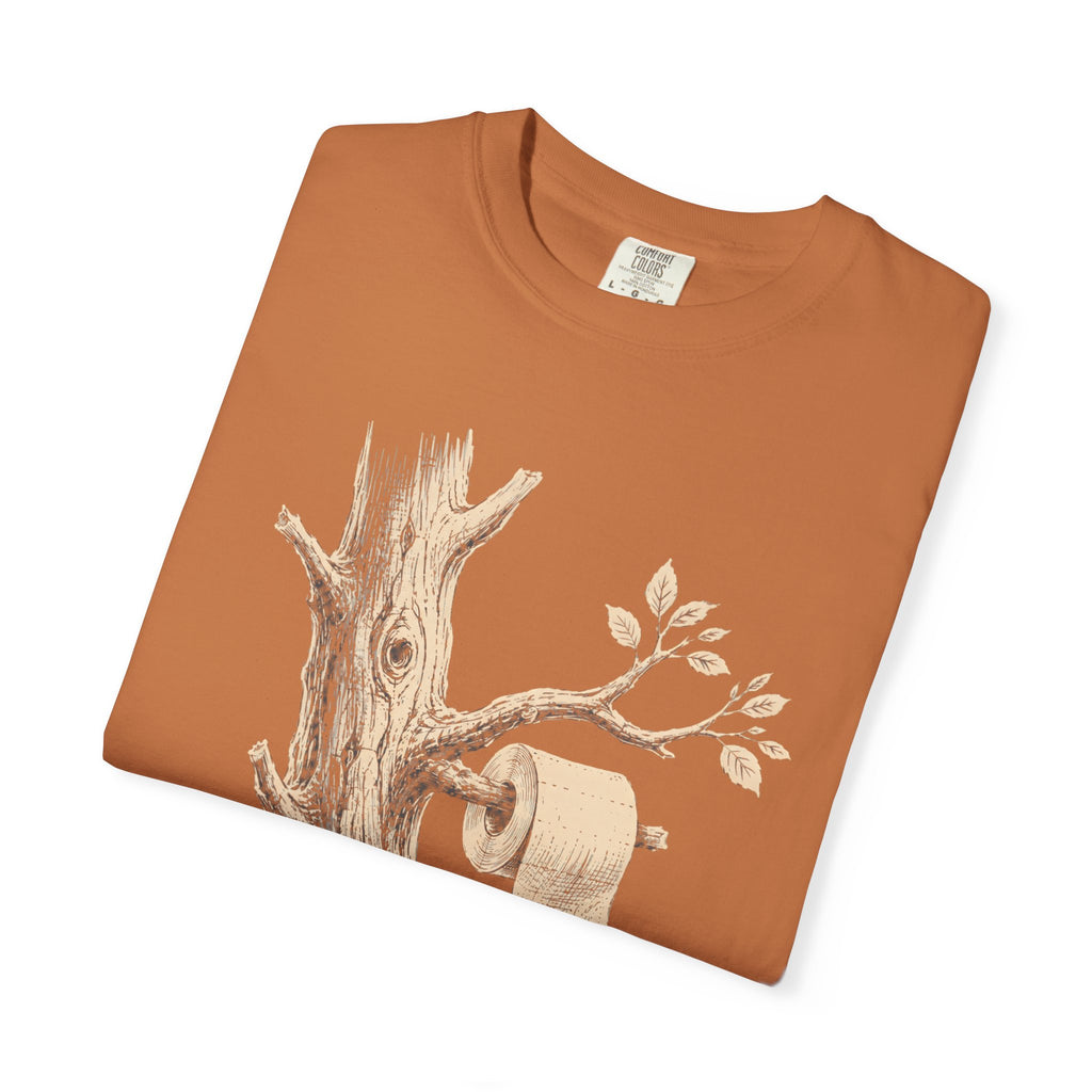 Toilet Tree — Funny Camping Outdoor Humor Sketch Tee