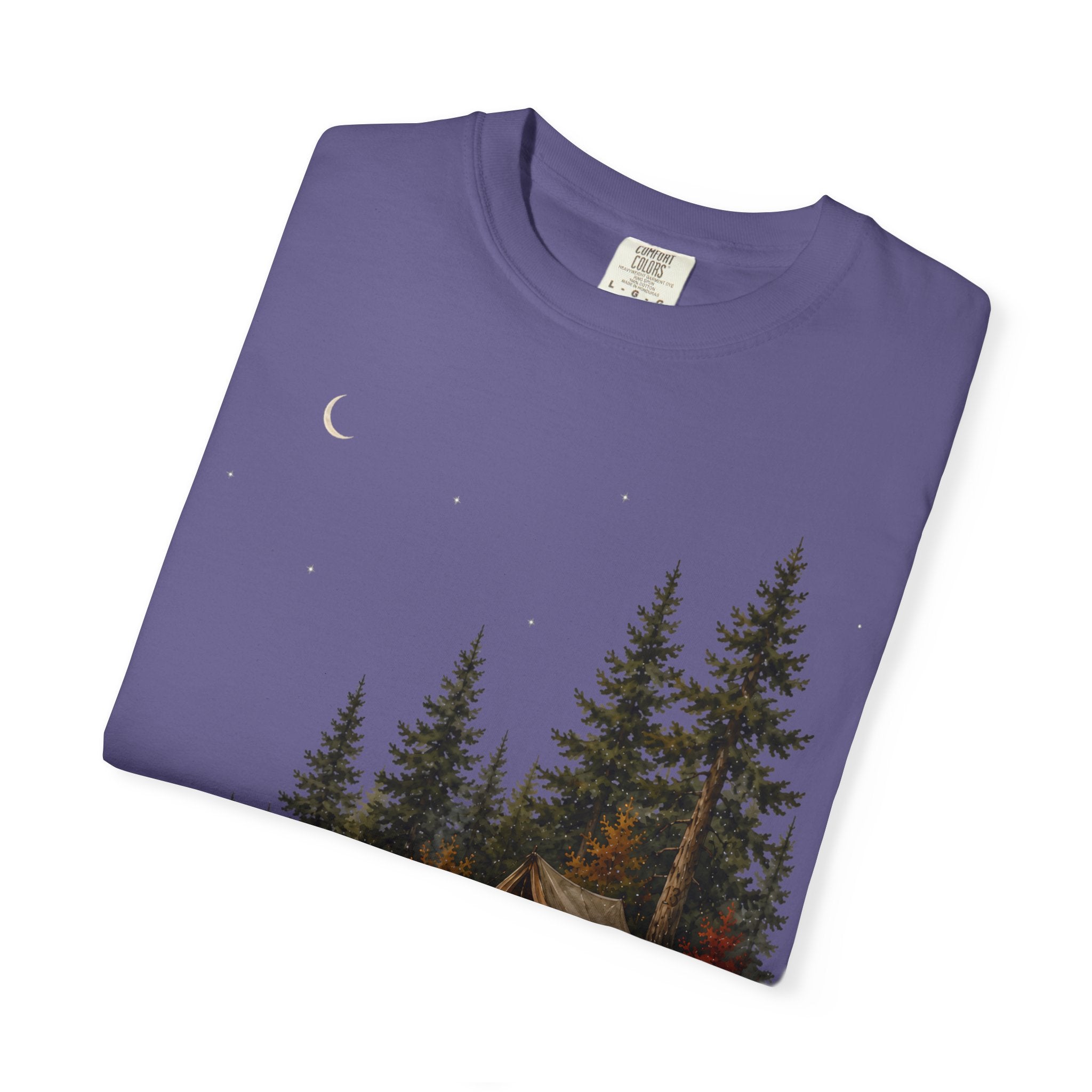 Lakeside Campsite (Watercolor) T-Shirt