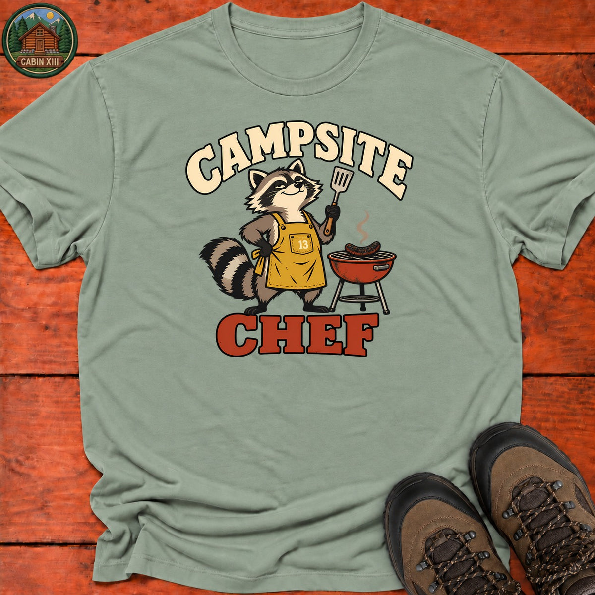Animal Cookout T-Shirt — Sage