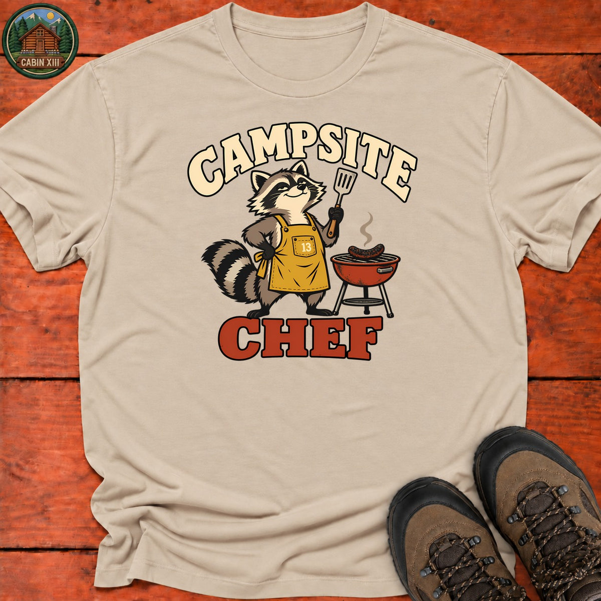 Animal Cookout T-Shirt — Sand