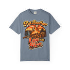 Put Another Log on the Fire — Retro Campfire Tee