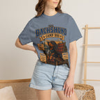 Dachshund Camp Dog - Tired Of All The Weiner Jokes Tee
