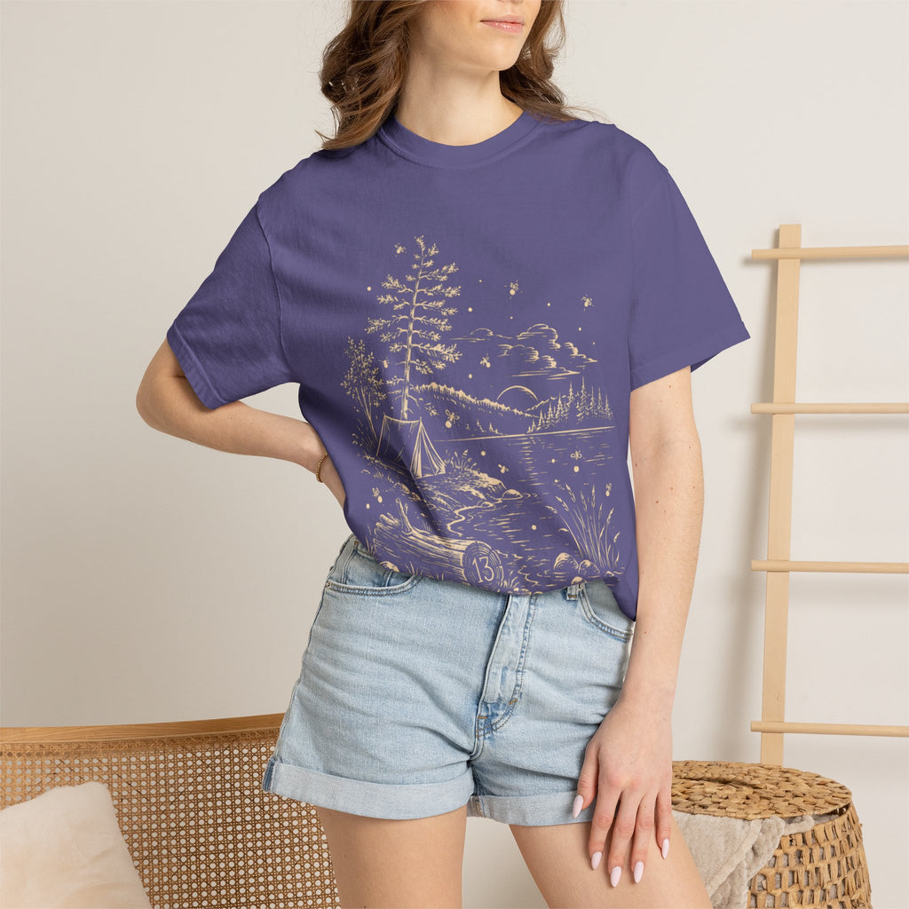 Firefly Lake Campsite T-Shirt