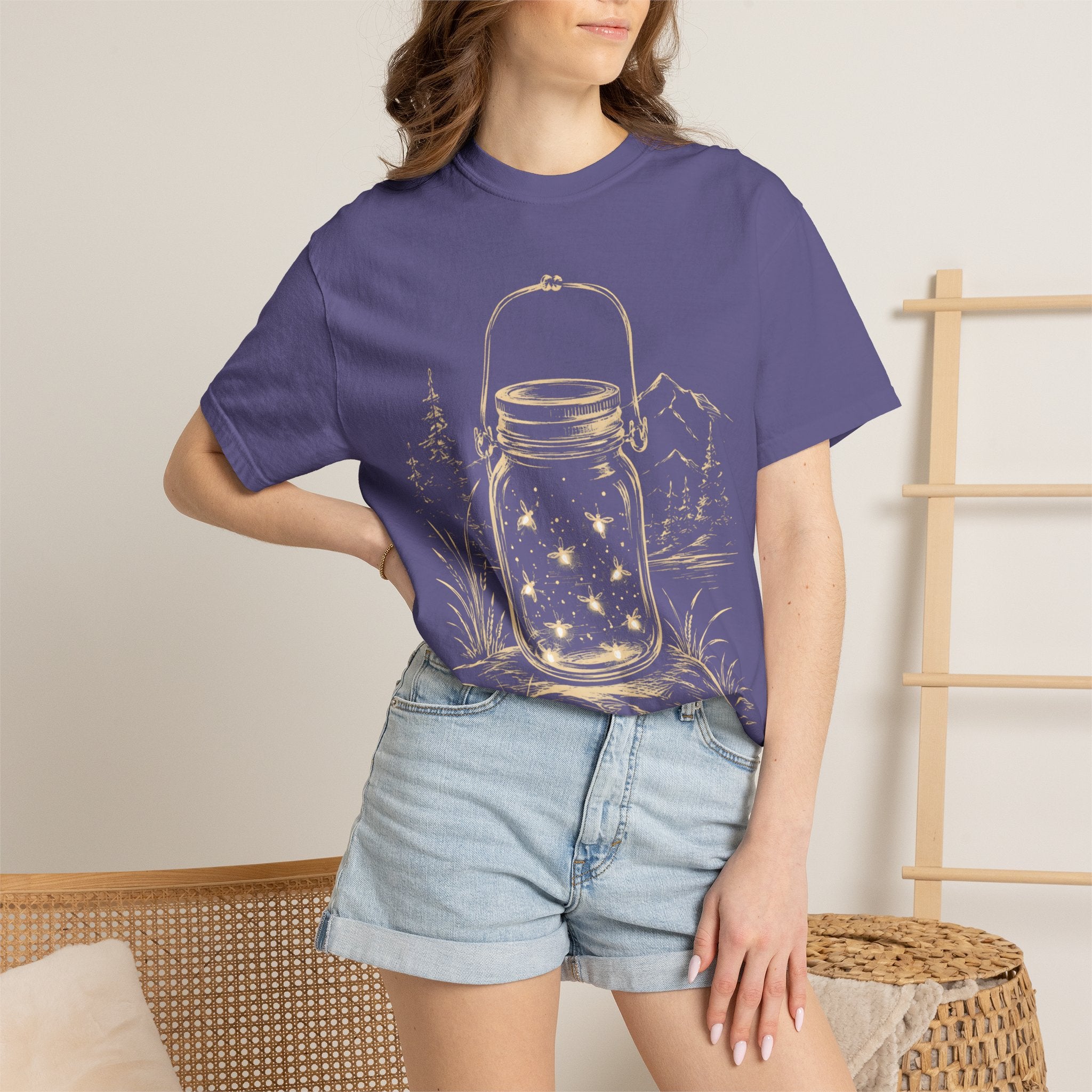 Firefly Lantern Sketch T-Shirt