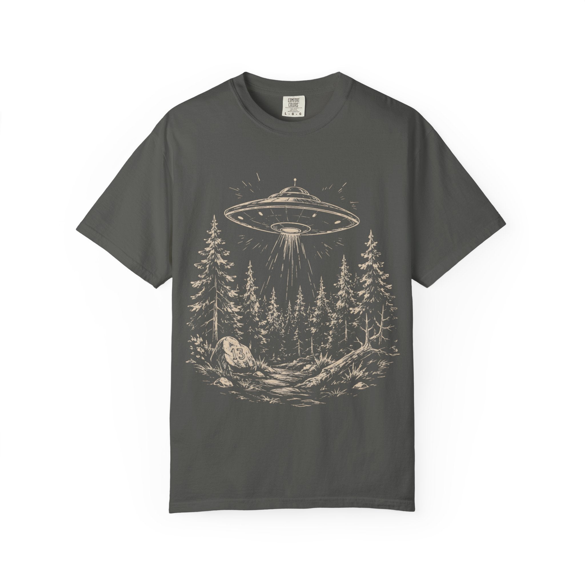 UFO Over the Treeline T-Shirt