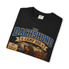 Dachshund Camp Dog - Tired Of All The Weiner Jokes Tee