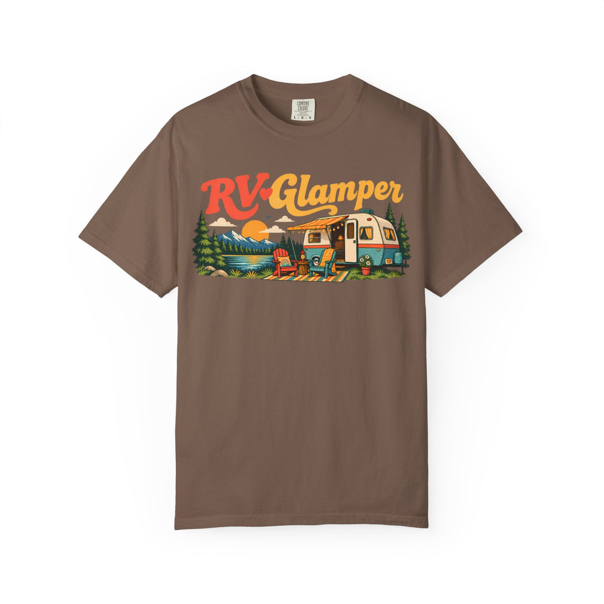 Rv Glamper Half Color T-Shirt