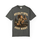 Mud Quality Control Just Right — Funny Outdoor Camping Tee