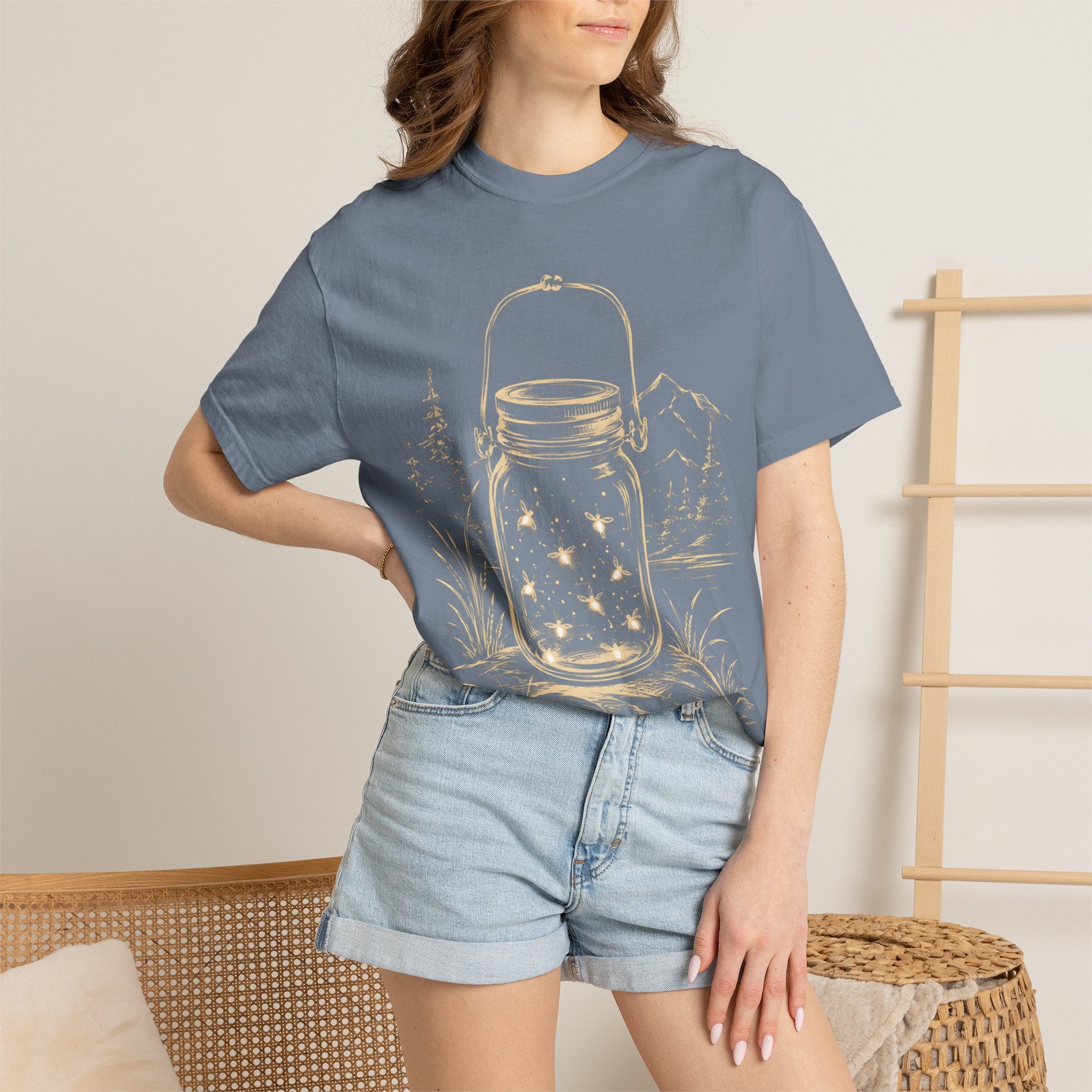 Firefly Lantern Sketch T-Shirt