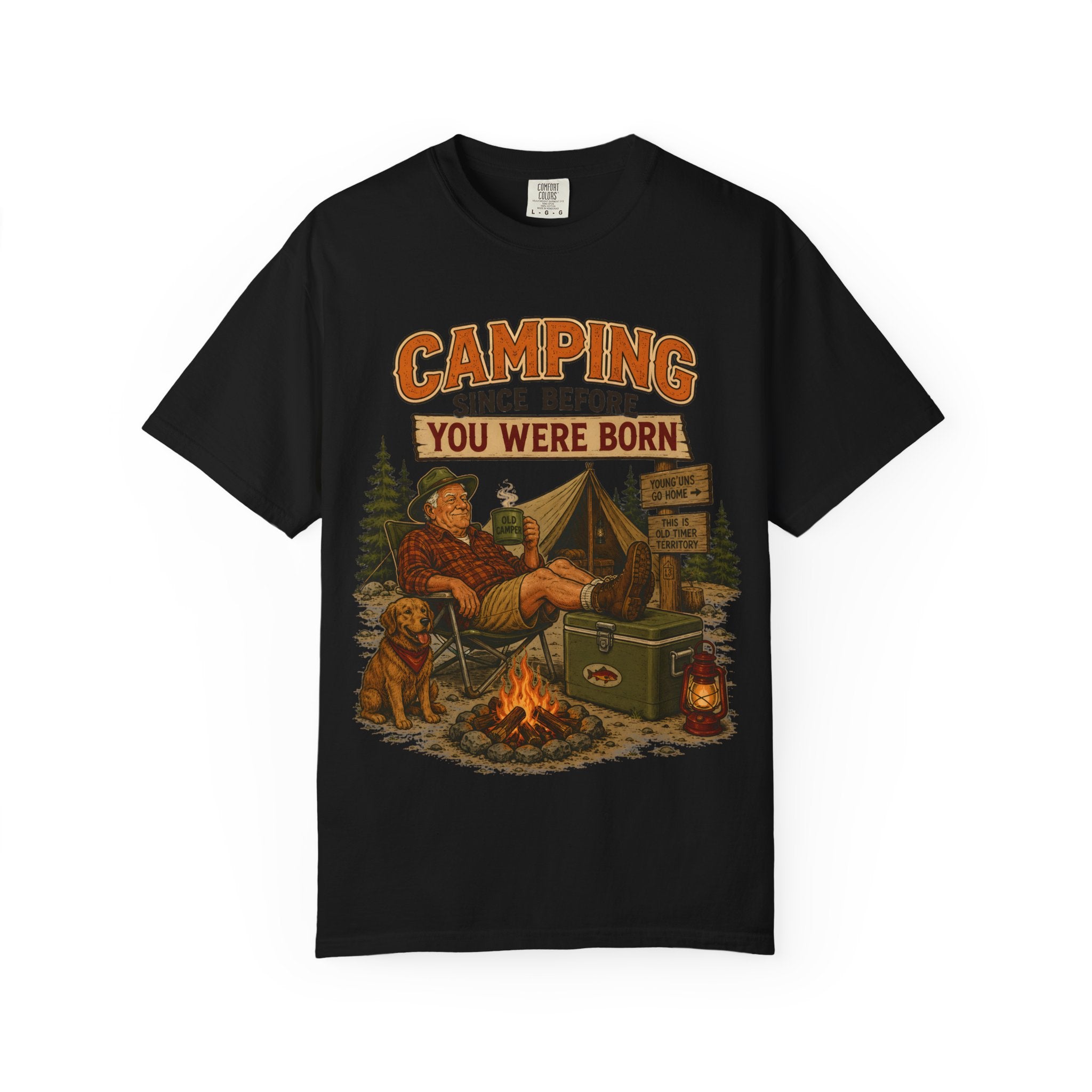 Camping Since Before You Were Born T-Shirt