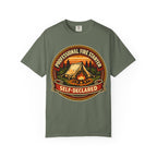 Professional Fire Starter Self-Declared — Funny Camping Tee
