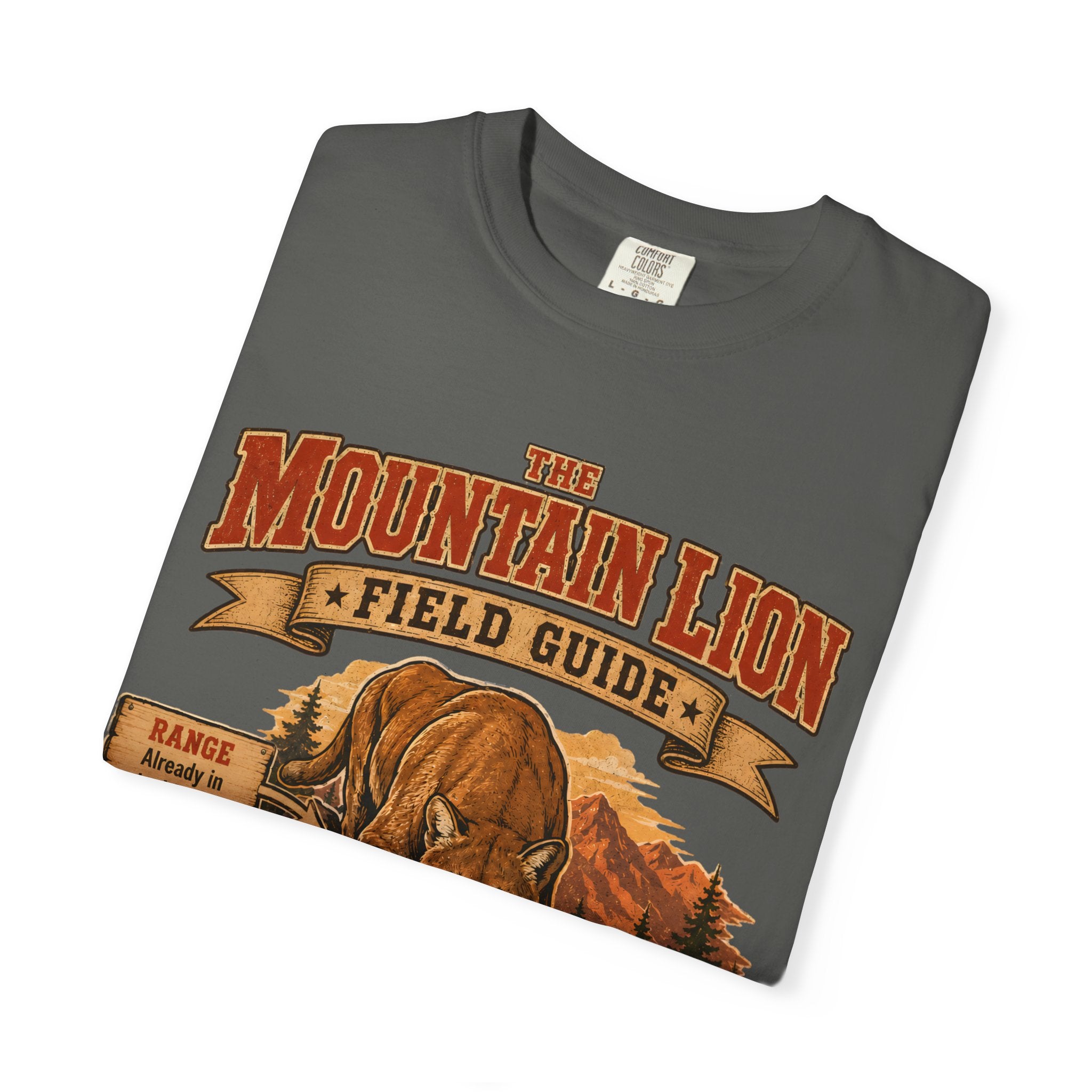 Mountain Lion Field Guide T-Shirt