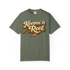 Keepin' It Reel — Retro Fishing Humor Tee