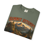 Summit Attempt Survivor Mostly Voluntary — Funny Hiking Tee