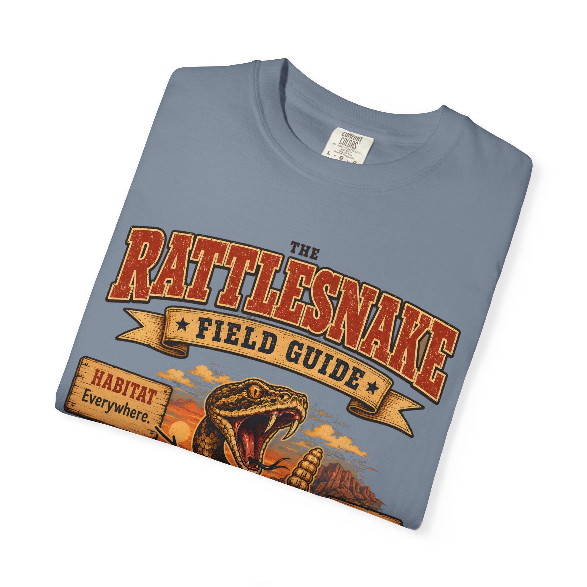 Rattlesnake Field Guide - Plays Music Before Attacking Tee