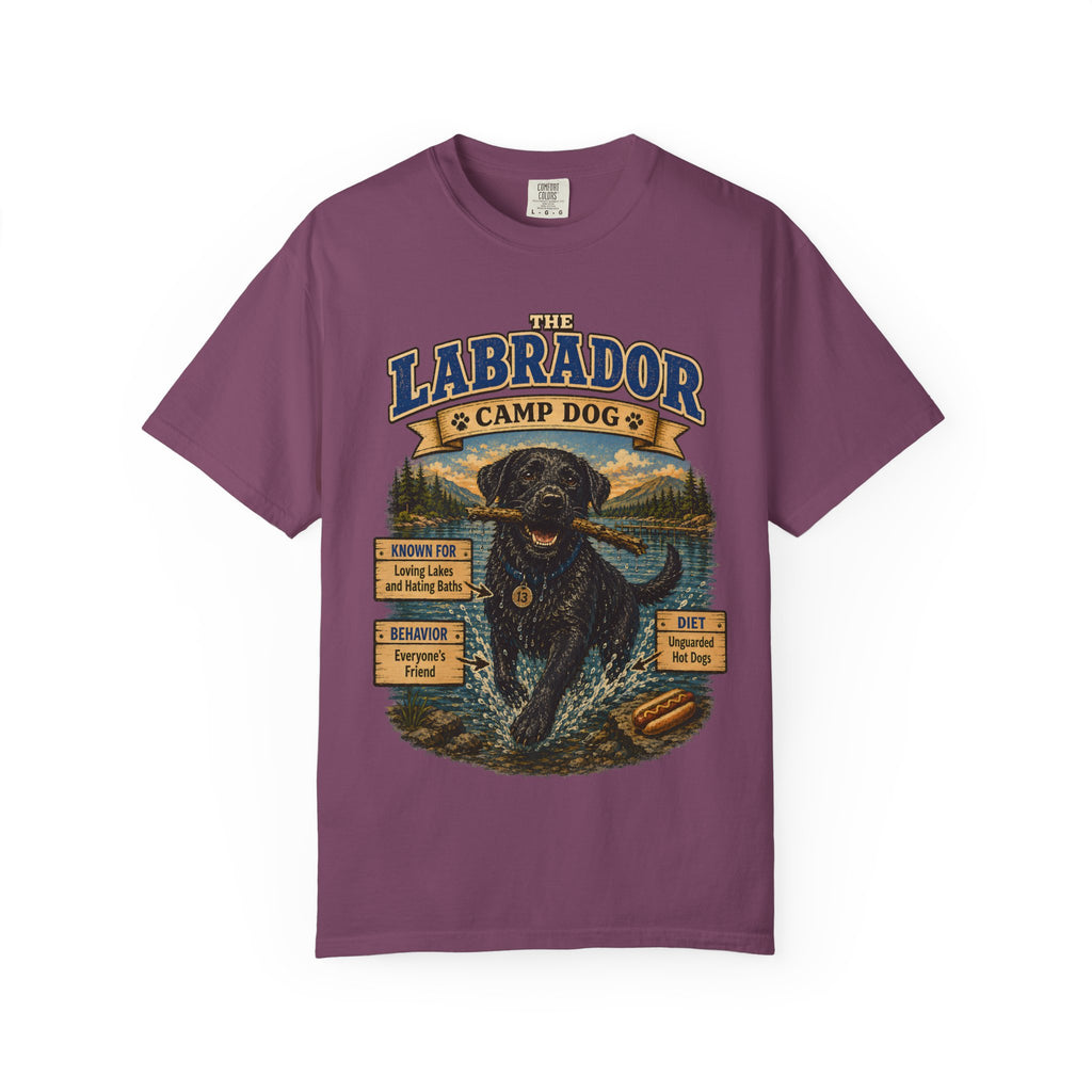 Labrador Camp Dog - Loving Lakes and Hating Baths Shirt