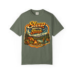 Sleep Under the Stars — Retro Camping and Fishing Tee