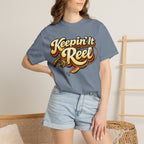 Keepin' It Reel — Retro Fishing Humor Tee